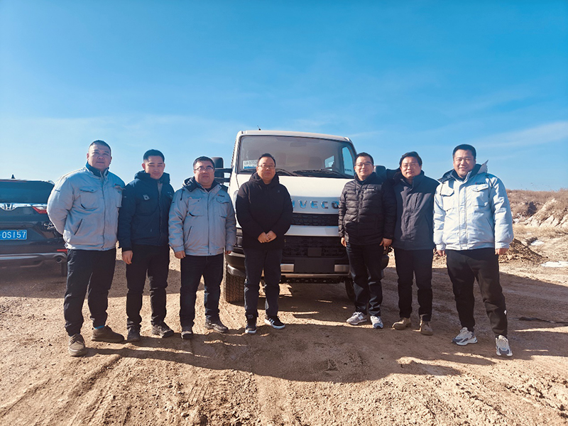 Iveco Technical Team Visited Dongpeng for Techncial Verification